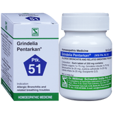 Dr. Willmar Schwabe India Grindelia Pentarkan Ptk 51 Tablets - Safuron Naturals